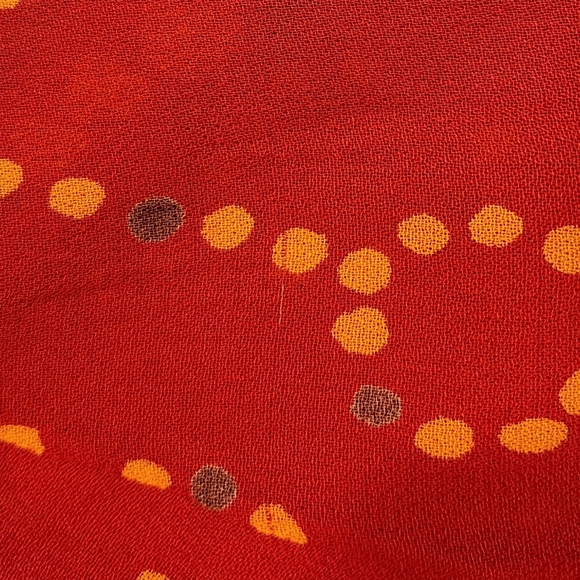 LIKE NEW unique Art Nouveau-inspired Free People colorful, summery top - Picture 6 of 6